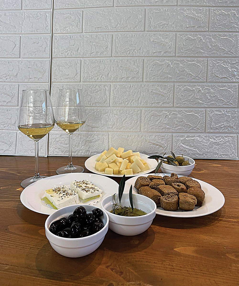 zoumberakis wine tasting appetizers